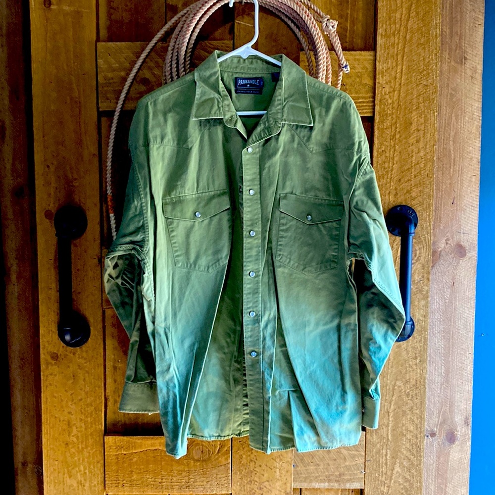 Panhandle Slim Pearl Snap western shirt for men - XL